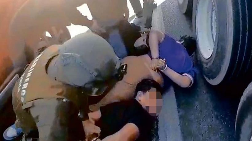 Cuatro adolescentes que cayeron en persecución quedaron presos