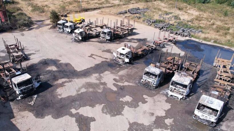 Entregan detalles de detenidos por ataques incendiarios en Los Ríos Entregan detalles de detenidos por ataques incendiarios en Los Ríos