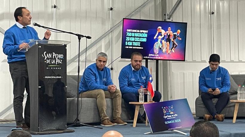 Oficializan a San Pedro de la Paz como sede de la Copa Mundo de Triatlón 2025 Oficializan a San Pedro de la Paz como sede de la Copa Mundo de Triatlón 2025