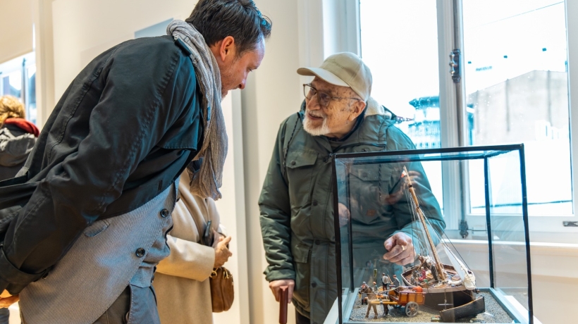 Hijo Ilustre de Puerto Montt expone muestra de maquetas en la Casa Pauly Hijo Ilustre de Puerto Montt expone muestra de maquetas en la Casa Pauly