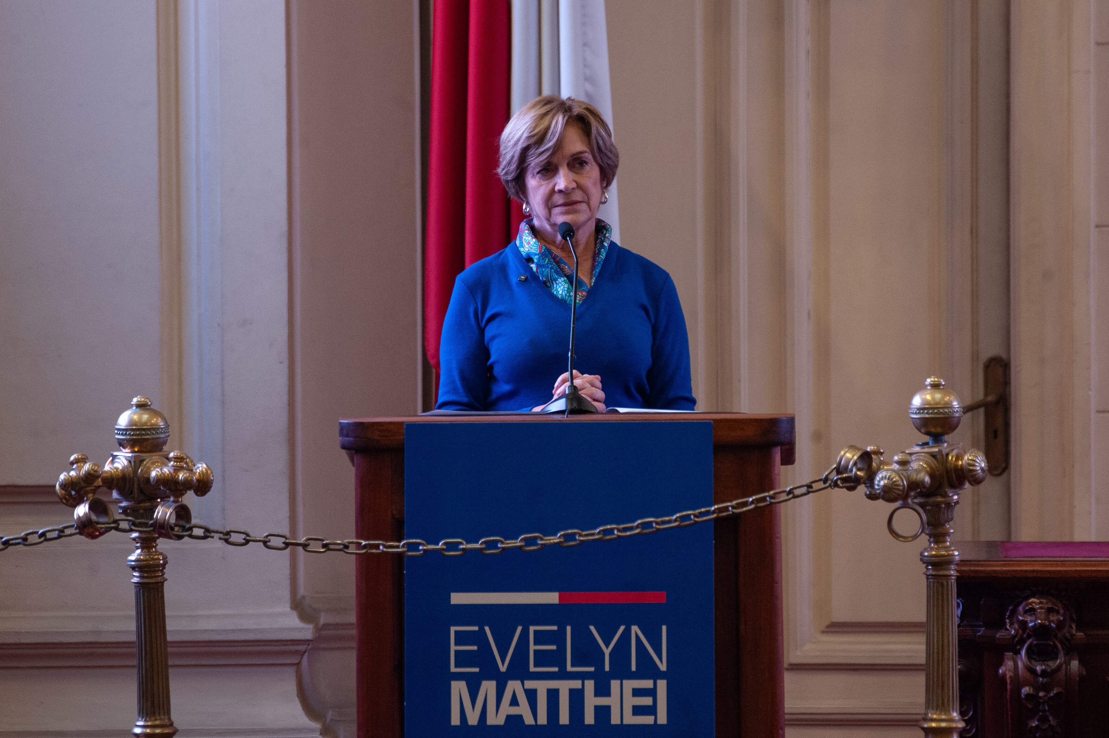 Matthei sobre su baja en las encuestas: "Eso no me ha quitado el sueño ni un solo día" Matthei sobre su baja en las encuestas: "Eso no me ha quitado el sueño ni un solo día"