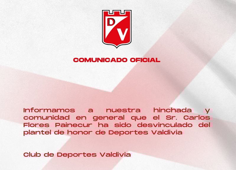 Deportes Valdivia desvinculó a jugador que agredió a su entrenador Deportes Valdivia desvinculó a jugador que agredió a su entrenador