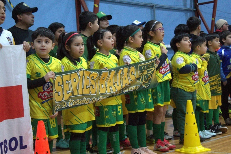 Comenzó la Liga Municipal de Futsal Infantil en Valdivia Comenzó la Liga Municipal de Futsal Infantil en Valdivia