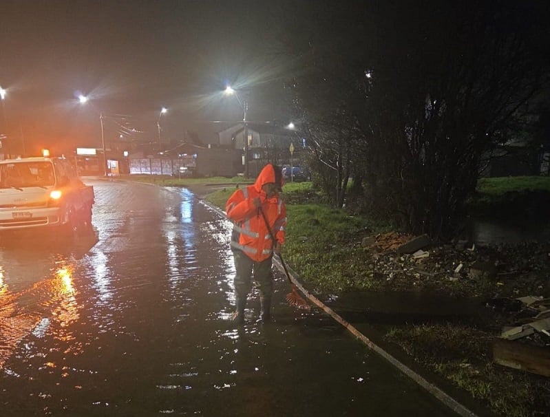 Valdivia: el temporal más intenso en lo que va del invierno 2025 Valdivia: el temporal más intenso en lo que va del invierno 2025