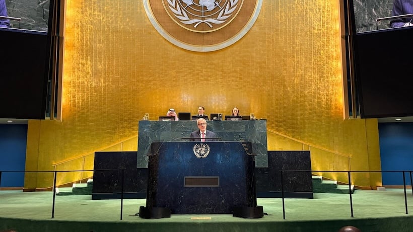 Van Klaveren ante la ONU: Dos Estados es "la única vía sostenible" para la paz en Medio Oriente Van Klaveren ante la ONU: Dos Estados es "la única vía sostenible" para la paz en Medio Oriente