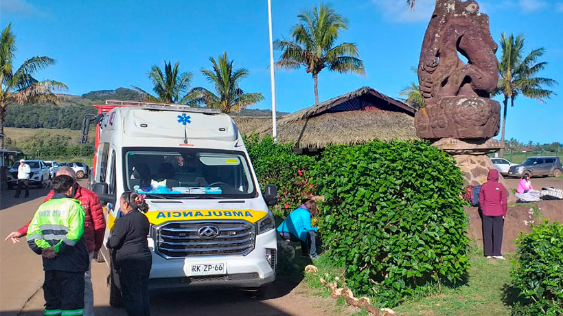 Senapred por oleaje en Rapa Nui: “El registro máximo que se tuvo alcanzó 70 centímetros” Senapred por oleaje en Rapa Nui: “El registro máximo que se tuvo alcanzó 70 centímetros”