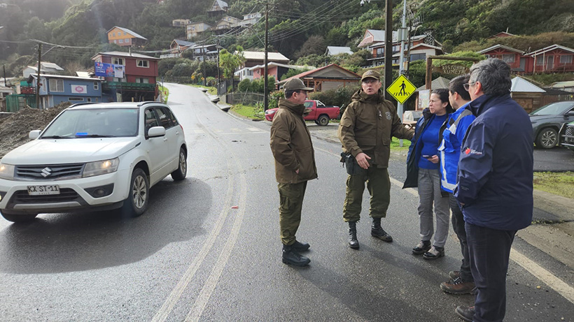 Evacuan sectores de San Juan de la Costa tras alerta nacional por tsunami