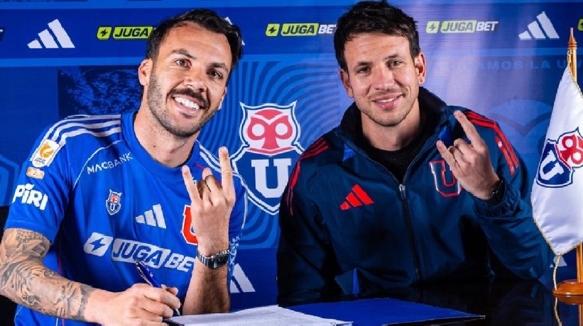 U. de Chile oficializó al uruguayo Sebastián Rodríguez como nuevo refuerzo U. de Chile oficializó al uruguayo Sebastián Rodríguez como nuevo refuerzo