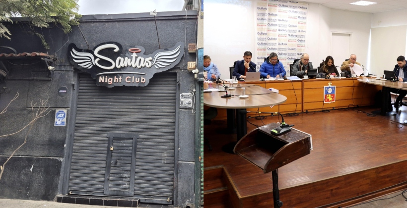 Concejo Municipal de Quillota rechazó renovar la patente del night club “Santas”