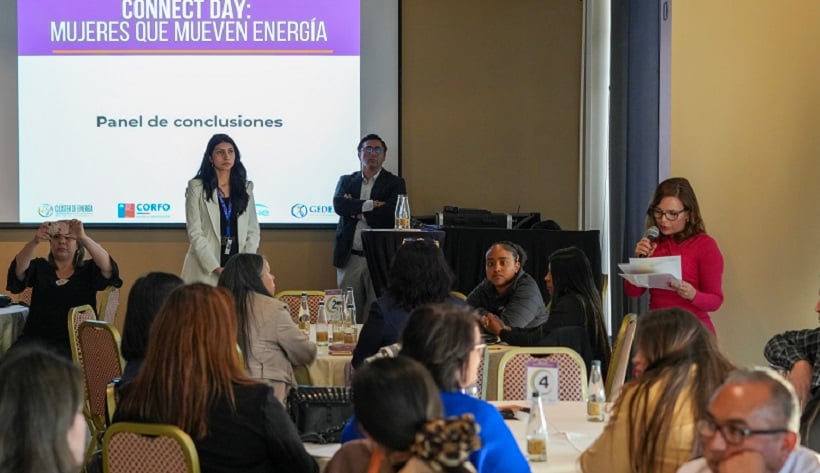 Equidad de género: 60 mujeres participaron en Connect Day del Clúster de Energía en Antofagasta
