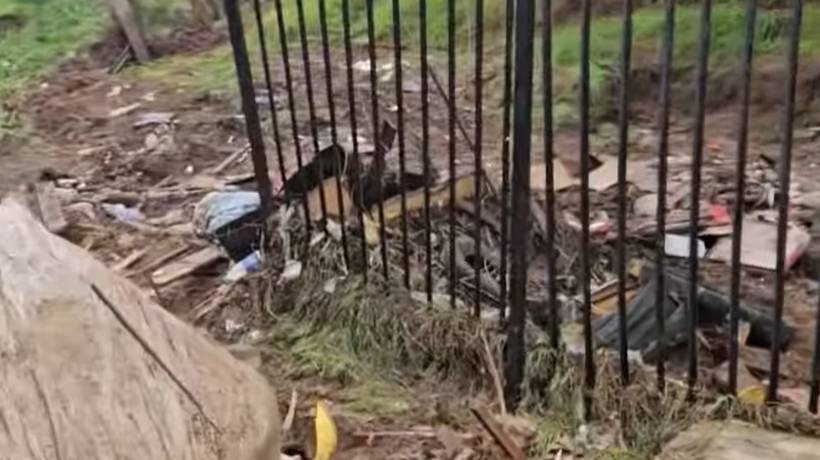 Vecinos de Belloto Sur afectados por anegamiento tras desborde en quebrada