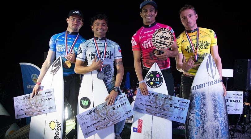 Roberto Araki alcanzó el título en surf en el Campeonato Nacional Federado 'La Cúpula 2025'
