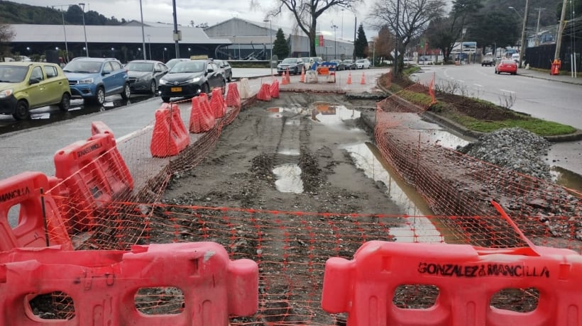 Un 66% de avance lleva la reparación de baches en Puerto Montt