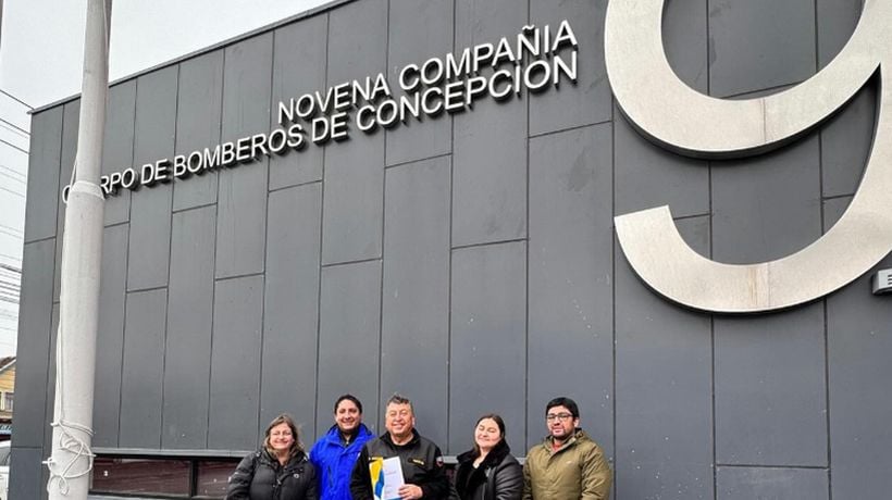 Bomberos de la Novena Compañía de Concepción cuentan con nuevo recinto tras cuatro años Bomberos de la Novena Compañía de Concepción cuentan con nuevo recinto tras cuatro años