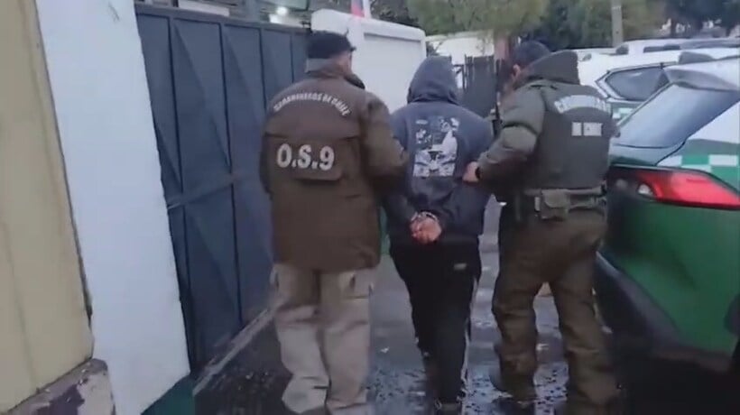 Carabineros logra detención de dos personas en Ercilla por tráfico de drogas, extorsión y robo de madera