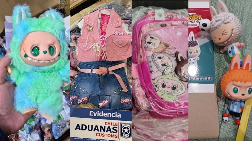 Valparaíso: Aduana incauta más de 57.000 artículos infantiles y 28 fardos de ropa falsificados Valparaíso: Aduana incauta más de 57.000 artículos infantiles y 28 fardos de ropa falsificados