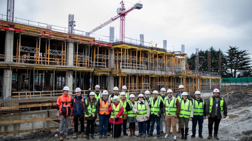 [FOTOS] Un 20% de avance lleva la construcción del Hospital Puerto Varas