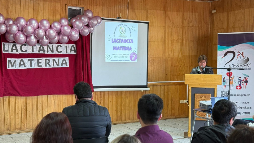 Semana Mundial de la Lactancia Materna en Curaco de Vélez