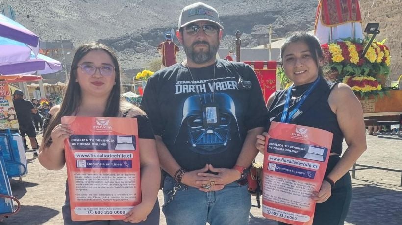 Fiscalía difunde canales de denuncia online durante Fiesta de San Lorenzo en el poblado de Tarapacá