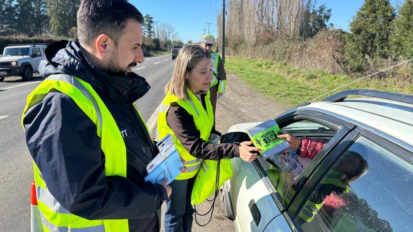 Refuerzan fiscalización de tránsito en ruta entre Los Ángeles y Santa Bárbara Refuerzan fiscalización de tránsito en ruta entre Los Ángeles y Santa Bárbara