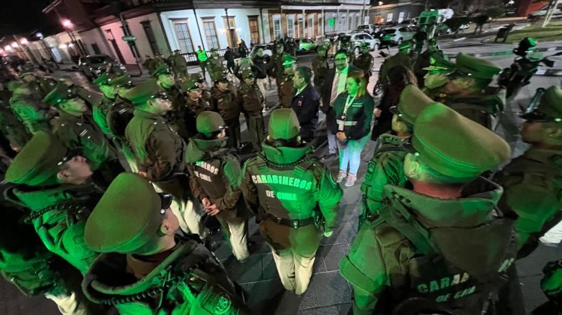 Más de 60 personas fueron detenidas durante despliegue  policial en Tarapacá