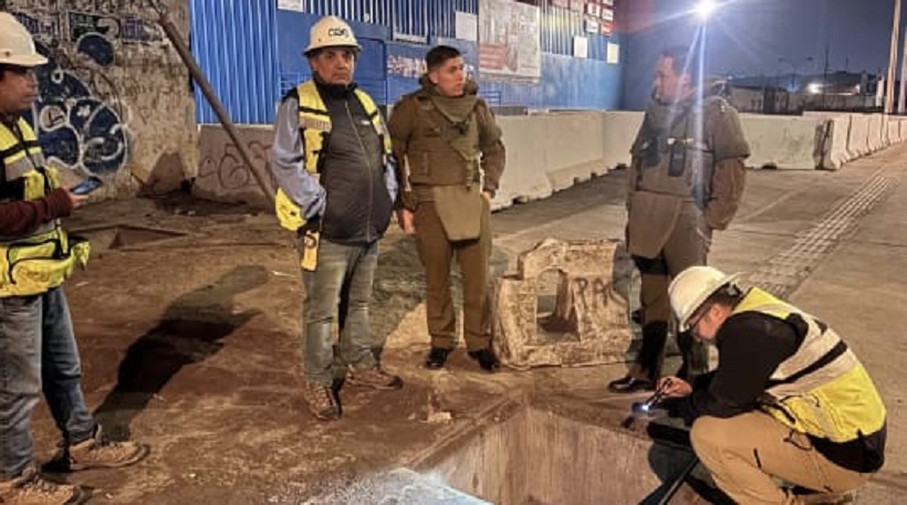 Intento de robo de cables dejó a 16 mil familias sin luz en Antofagasta: sujeto resultó herido Intento de robo de cables dejó a 16 mil familias sin luz en Antofagasta: sujeto resultó herido