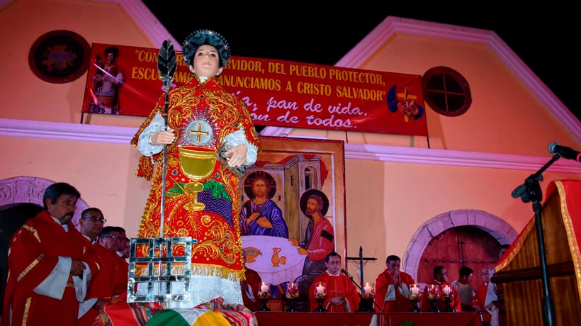 [VIDEO] Poblado de Tarapacá celebró la víspera de San Lorenzo