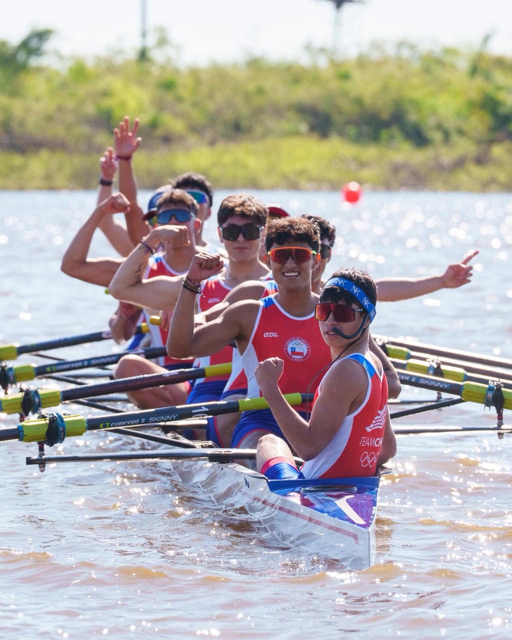 Brillante jornada para el remo chileno en los Panamericanos Junior Brillante jornada para el remo chileno en los Panamericanos Junior