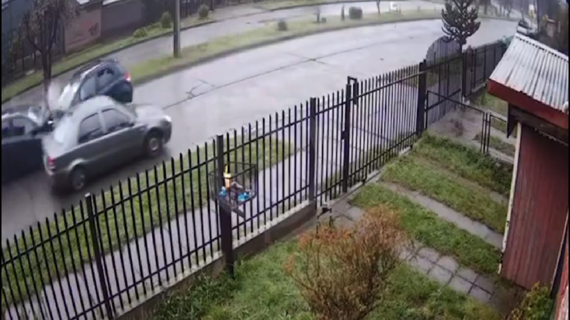 [VIDEO] Fatal accidente en Valdivia: Hombre murió tras violenta colisión