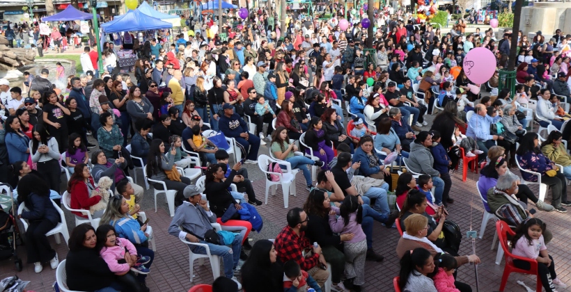 Quillota celebró el Día de la Niñez con tres días de música, juegos y actividades para toda la familia
