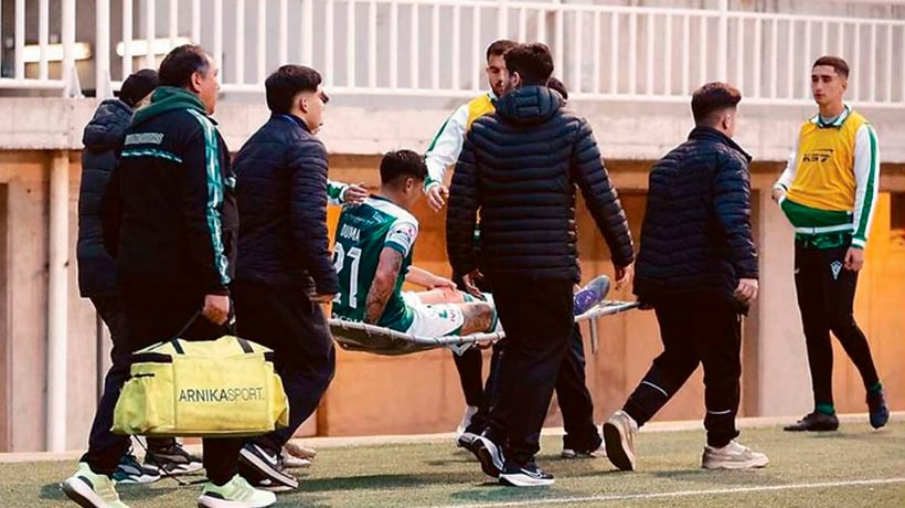 Sufre Wanderers: Juan Ignacio Duma se perderá lo que resta de campeonato