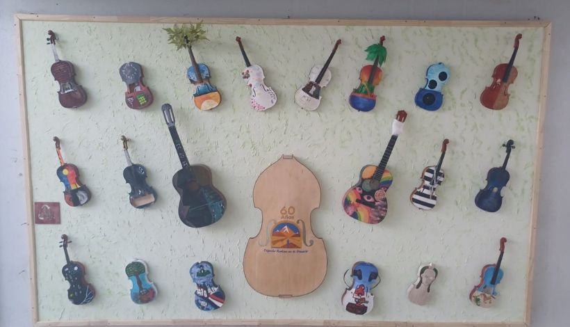 Proyecto revitaliza instrumentos históricos del Liceo Asgg en Pozo Almonte
