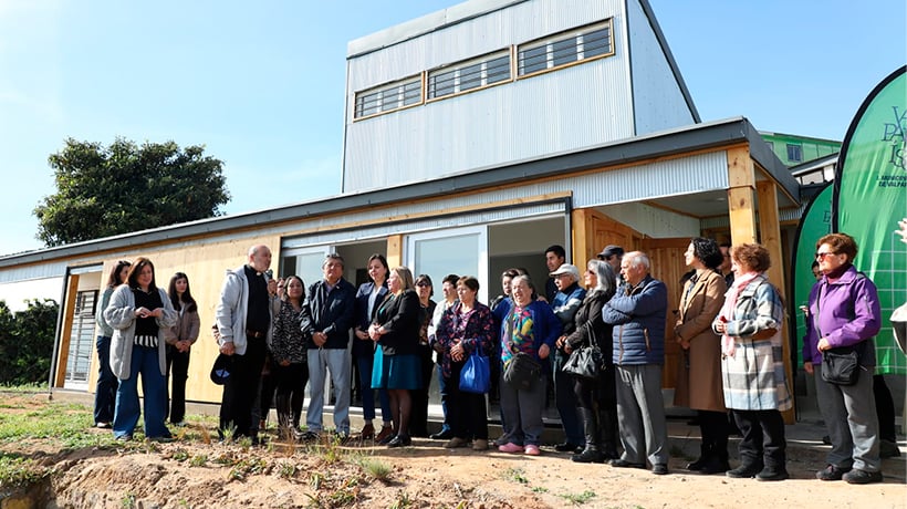 Inauguran nueva sede vecinal en el cerro Rocuant Inauguran nueva sede vecinal en el cerro Rocuant