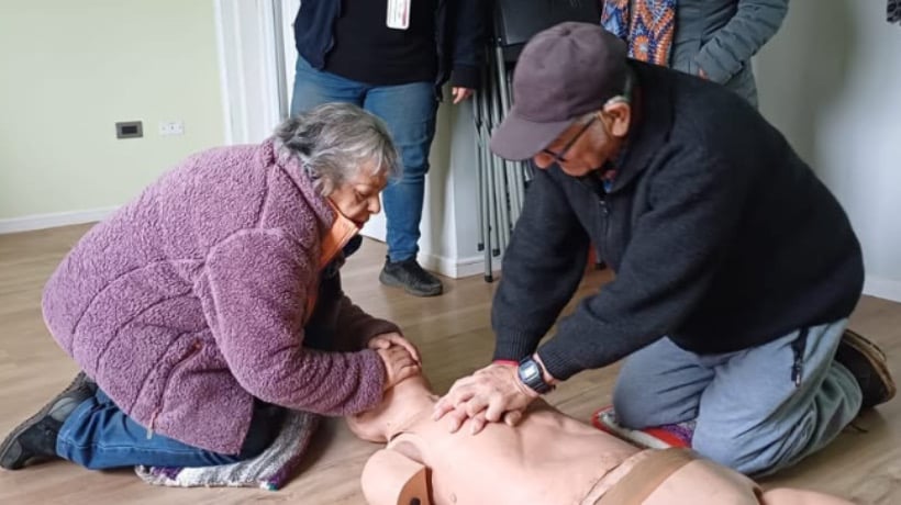 Chonchi: Realizan primera capacitación en primeros auxilios para personas mayores Chonchi: Realizan primera capacitación en primeros auxilios para personas mayores