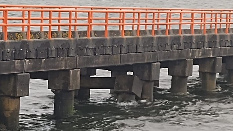 Prohíben uso de muelle en Caleta Inío de Quellón