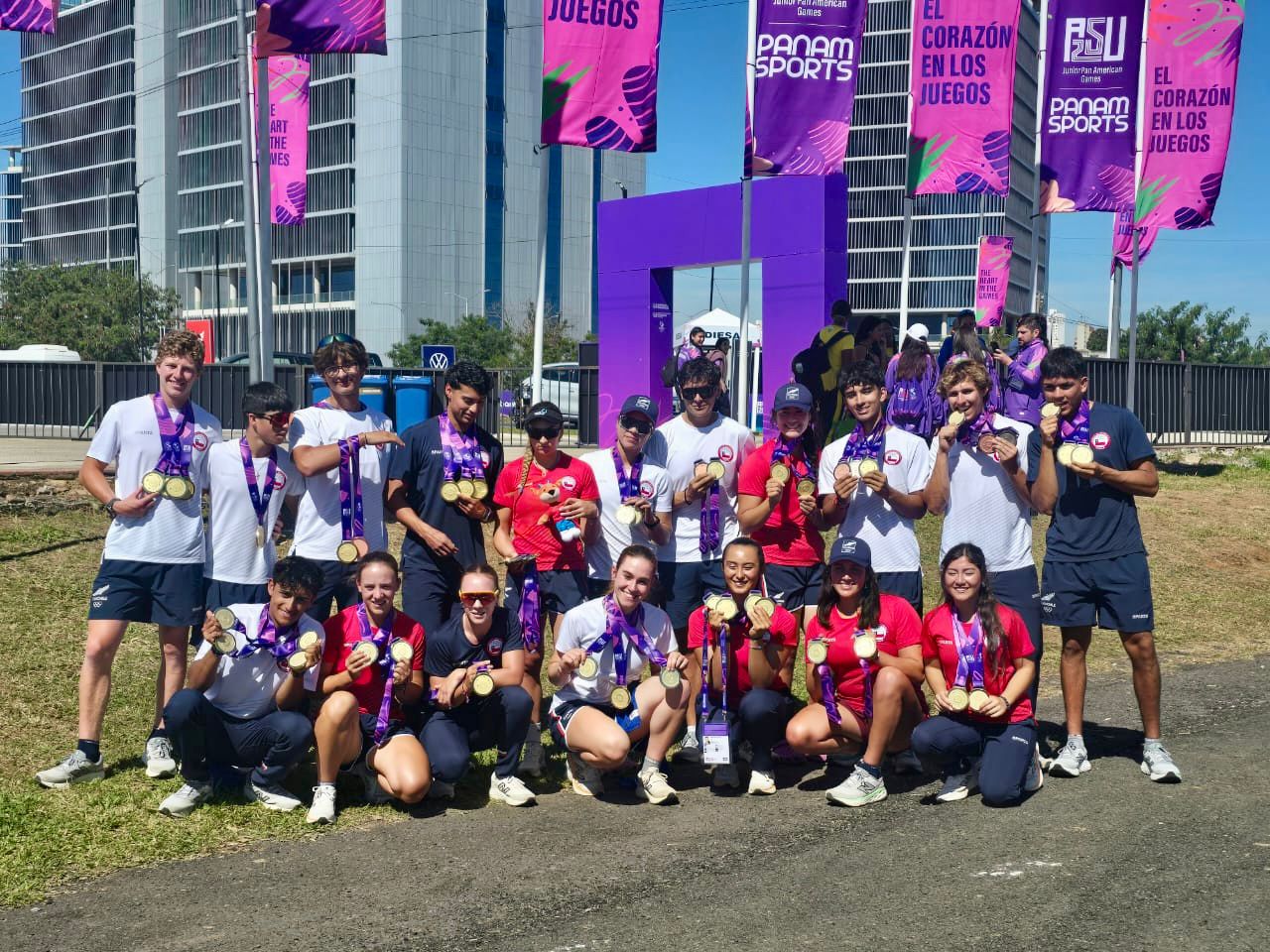 El remo chileno sumó doce medallas en Panamericanos Junior El remo chileno sumó doce medallas en Panamericanos Junior