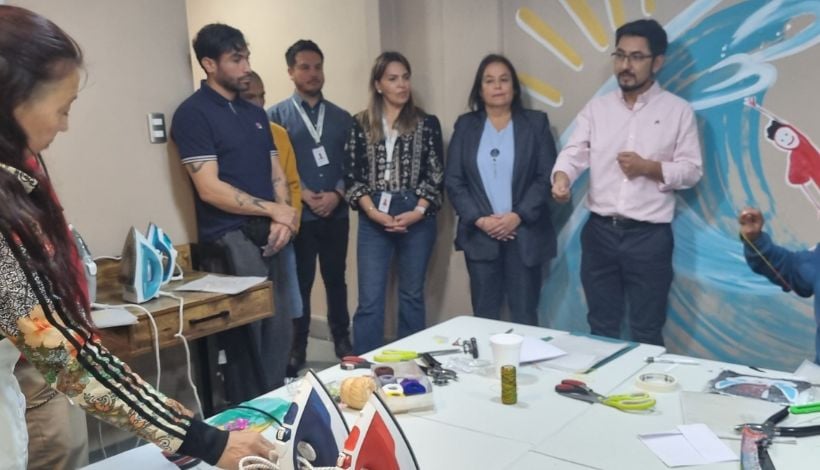 Nuevo centro fortalece reinserción laboral de personas en recuperación Nuevo centro fortalece reinserción laboral de personas en recuperación