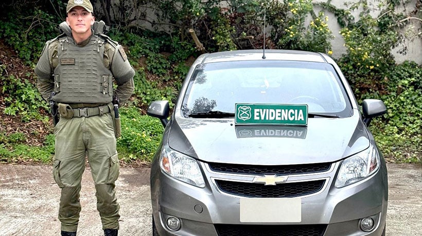 Un chileno y dos extranjeros detenidos tras intentar robar un auto estacionado en Reñaca