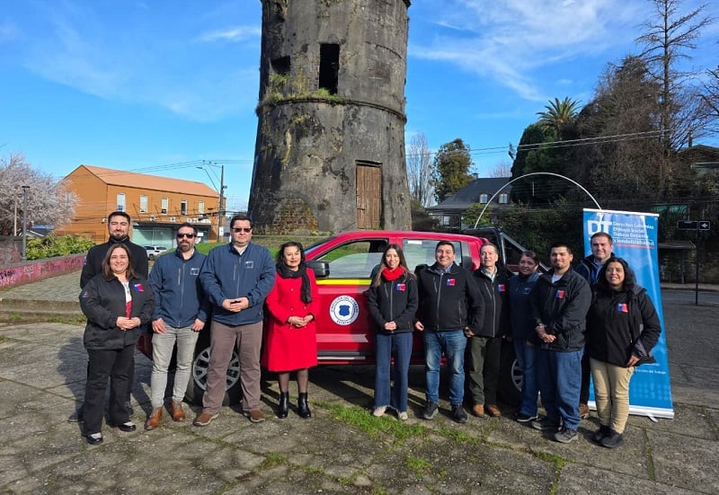Valdivia: Inspección Provincial del Trabajo recibe camioneta todo terreno para reforzar fiscalizaciones forestales y ganaderas