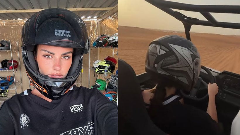 “Debería cuidarse”: Emilia Dides recibe duras críticas por hace deporte extremo embarazada