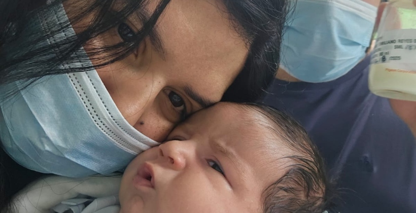 Quillota: realizan campaña para bebé de un mes con extraña enfermedad genética