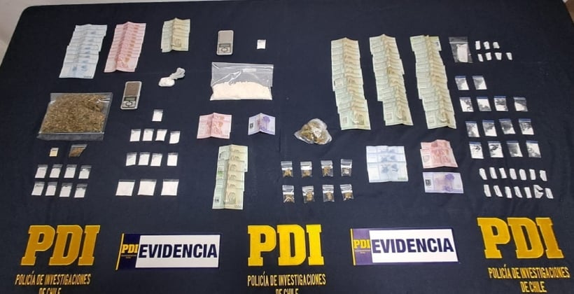 Olmué: seis sujetos fueron detenidos por microtráfico en operativo en la población Lo Narváez