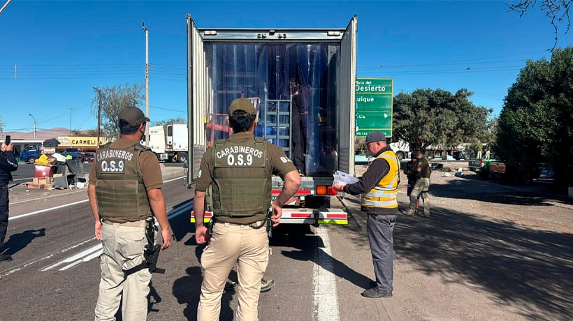 Carabineros detuvo a once personas en rondas focalizadas en la región de Tarapacá