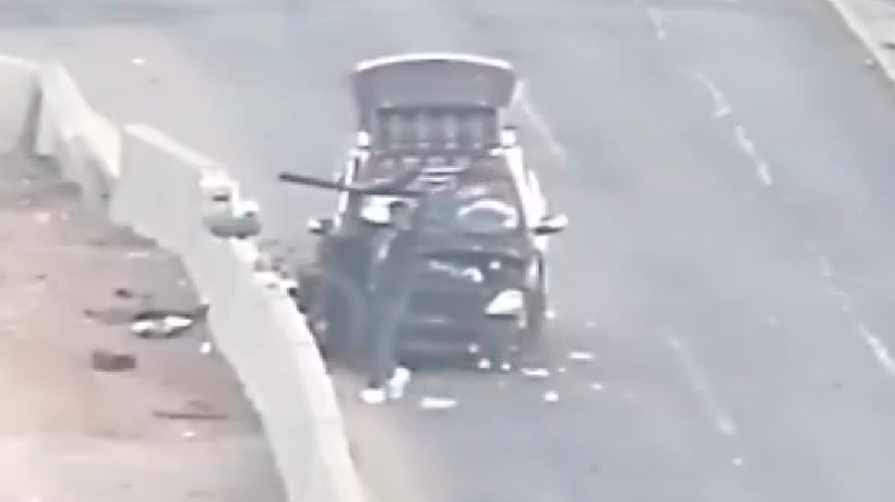 [VIDEO] Detienen a tres sujetos por el delito de robo de accesorio de vehículo en Iquique