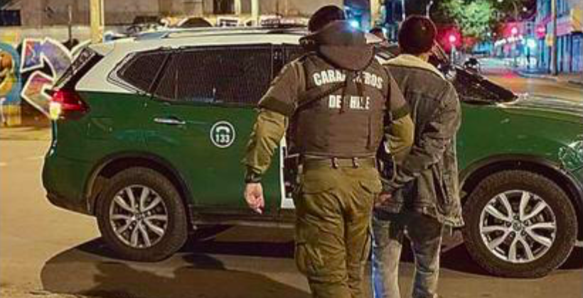 Valparaíso: cinco detenidos registró operativo policial nocturno Valparaíso: cinco detenidos registró operativo policial nocturno