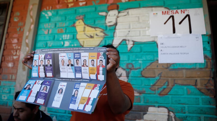 El MAS dejará de gobernar Bolivia después de casi 20 años, Quiroga y Paz van al balotaje