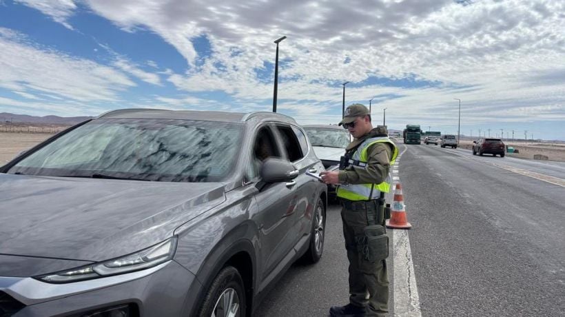 Dos personas fallecieron en accidentes de tránsito durante el fin de semana largo en Tarapacá: 108 detenidos