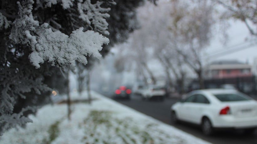 DMC emite aviso por probables nevadas en algunas zonas de la Región de Valparaíso