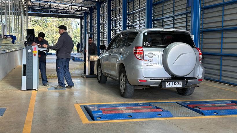 Inauguraron moderna planta de revisión técnica en Tomé: permitirá atender a más de 2 mil vehículos al mes