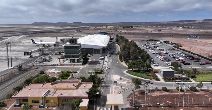 $6 mil millones para obras de mantención del aeropuerto Andrés Sabella de Antofagasta